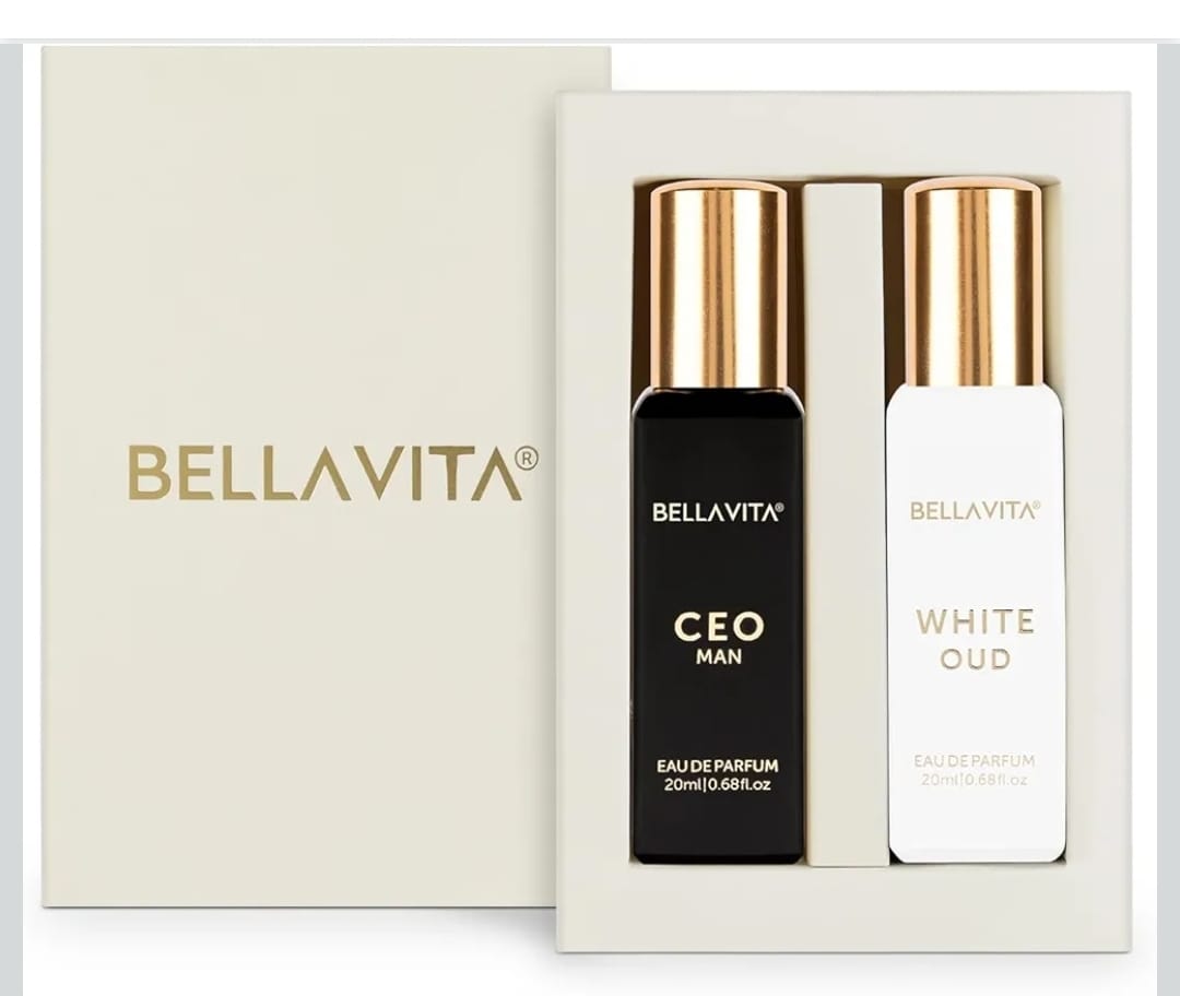 Bella Vita CEO Man & White Oud Perfume Combo for Men (EDP)